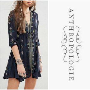 Anthropologie Free People Stargazer Boho Dress Med